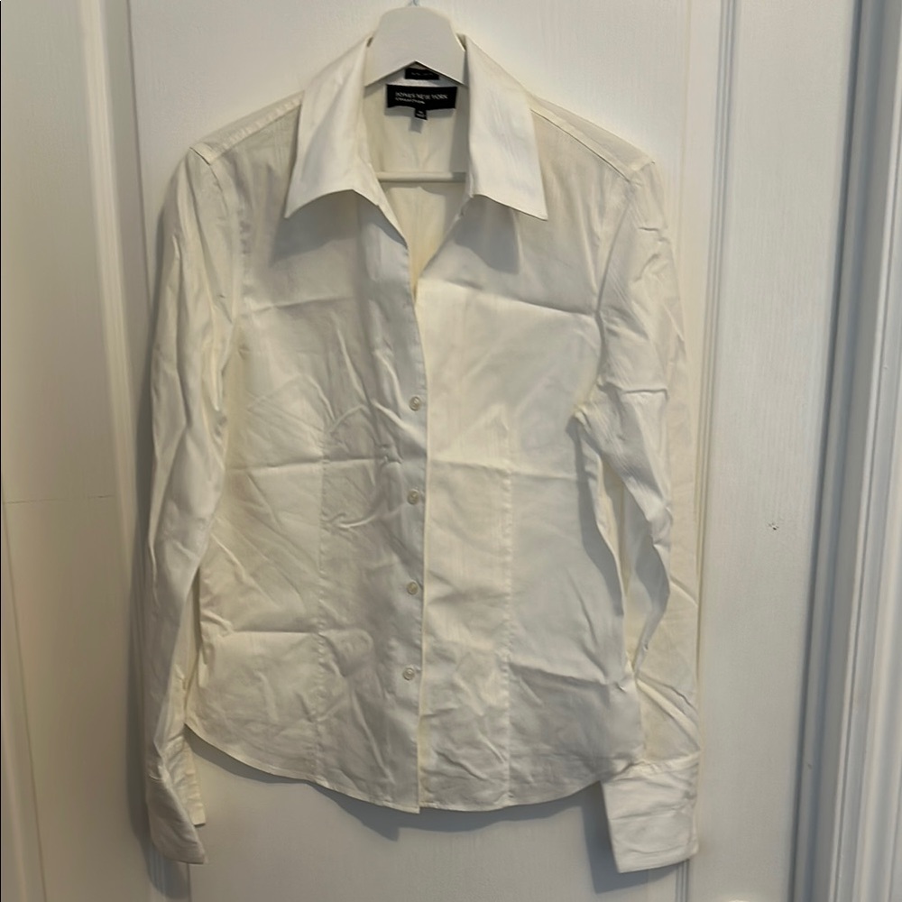 White Button-Up Shirt